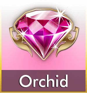 DoubleDown Orchid Diamond Tier 9 Icon