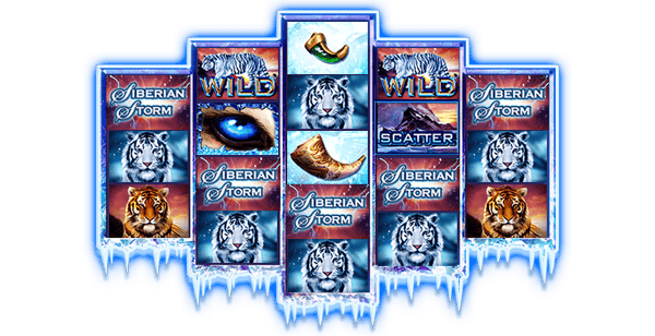 Siberian Storm slot reel - DoubleDown Casino
