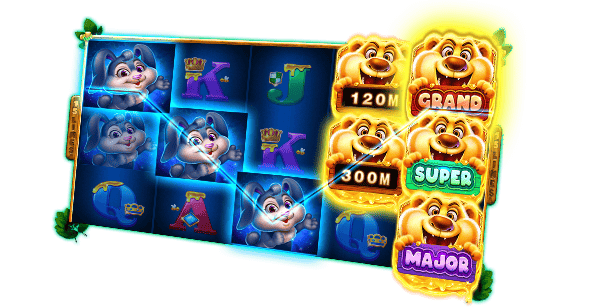 Wild Honey Jackpot reel - DoubleDown Casino