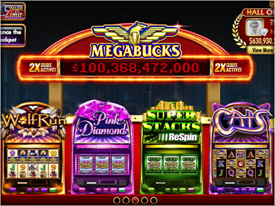 Play Golden Godess and other vegas slots for free!